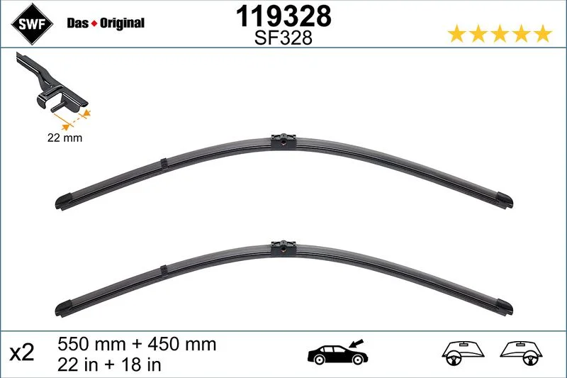 Wiper Blade SWF 119328