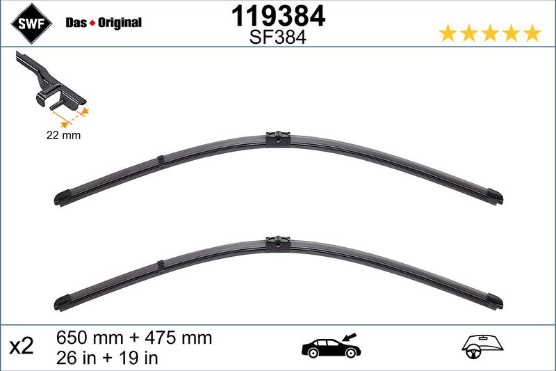 Wiper Blade SWF 119384