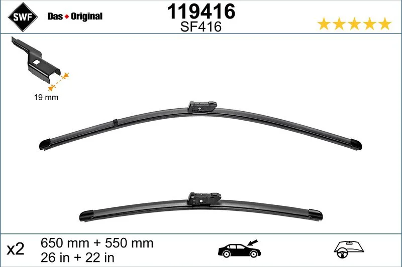 Wiper Blade SWF 119416