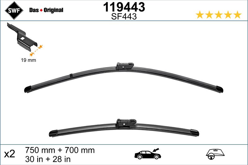 Wiper Blade SWF 119443