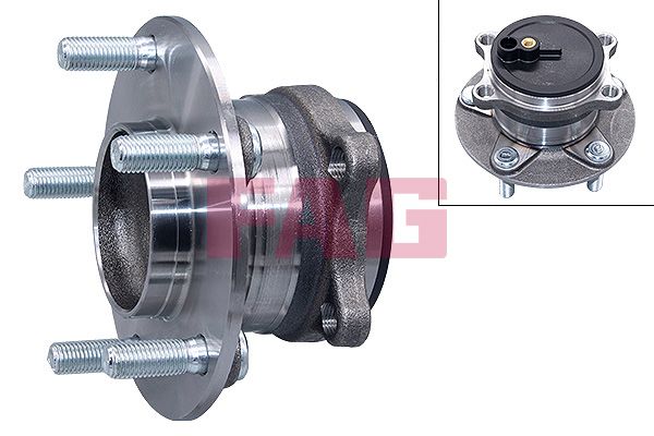 Kit de rolamentos de roda FAG 713 6158 40
