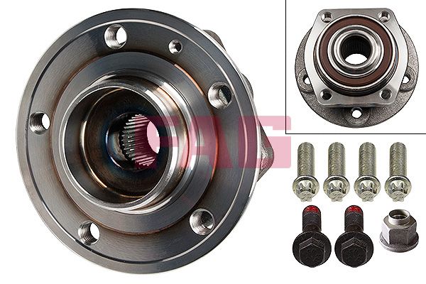 Kit de rolamentos de roda FAG 713 6604 20