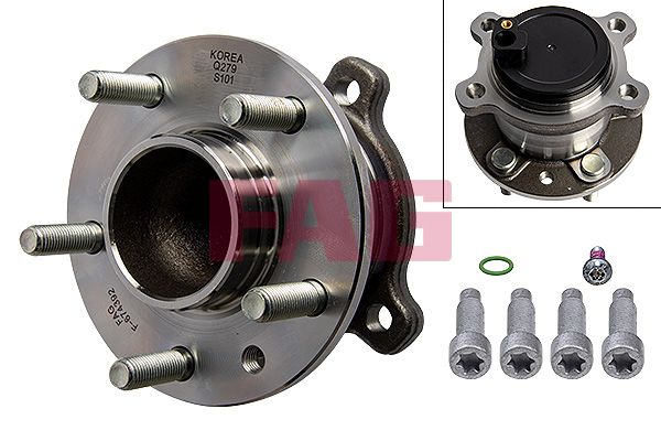 Kit de rolamentos de roda FAG 713 6788 60
