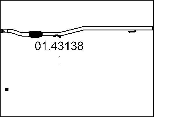 Išleidimo kolektorius MTS 01.43138