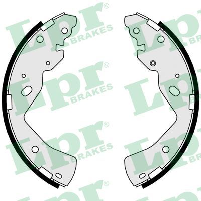 Brake Shoe Set LPR 01019