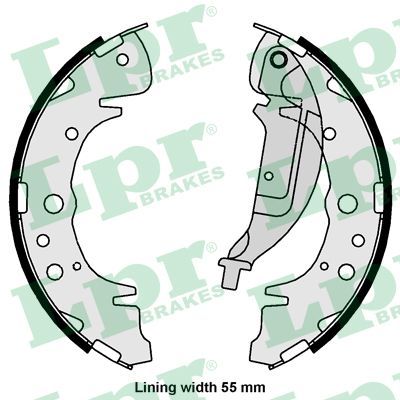 Brake Shoe Set LPR 01061