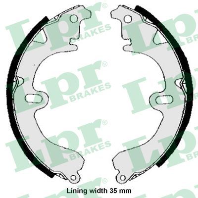 Brake Shoe Set LPR 04530