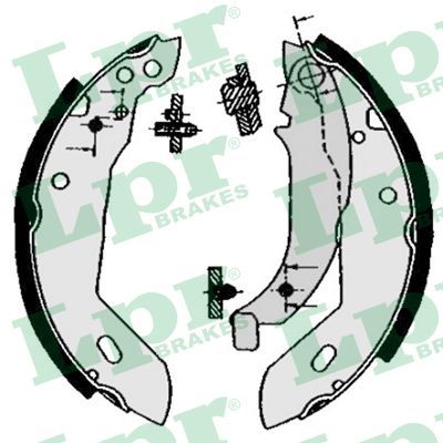 Brake Shoe Set LPR 04670