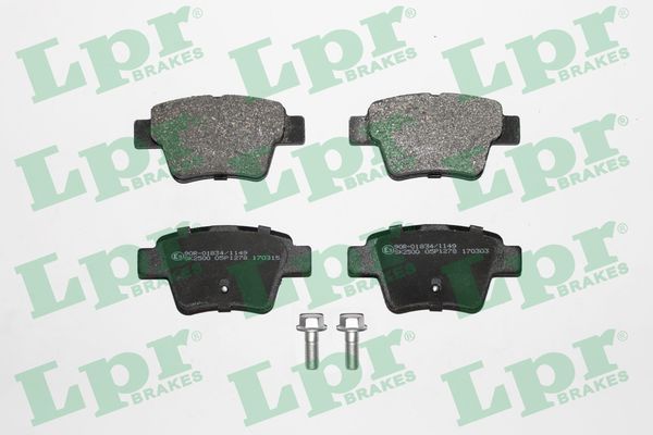 Brake Pad Set, disc brake LPR 05P1278