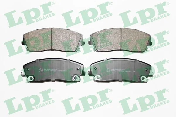 Stabdžių trinkelių rinkinys, diskinis stabdys LPR 05P1399