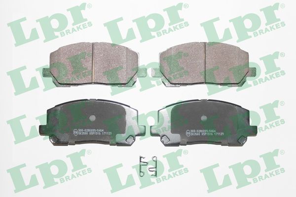 Brake Pad Set, disc brake LPR 05P1516