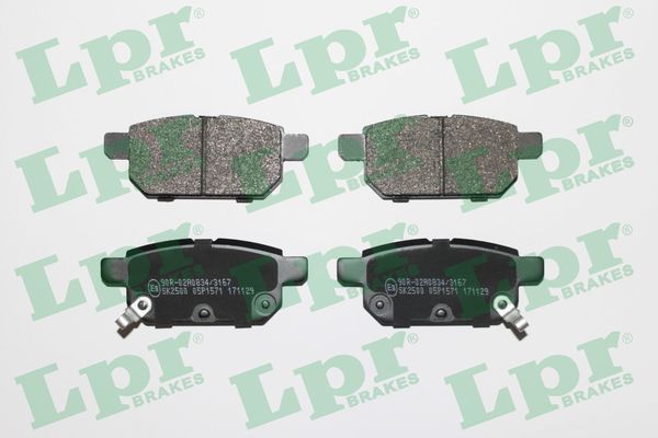 Brake Pad Set, disc brake LPR 05P1571