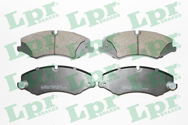 Brake Pad Set, disc brake LPR 05P1616