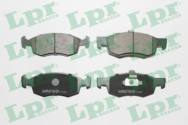 Brake Pad Set, disc brake LPR 05P1654