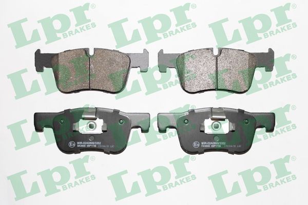 Brake Pad Set, disc brake LPR 05P1739