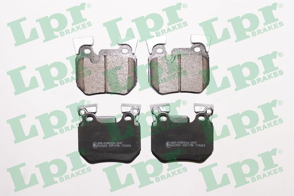 Brake Pad Set, disc brake LPR 05P1790