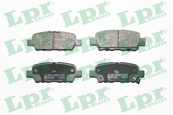 Brake Pad Set, disc brake LPR 05P1862