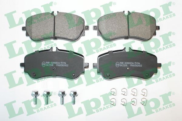 Brake Pad Set, disc brake LPR 05P2022