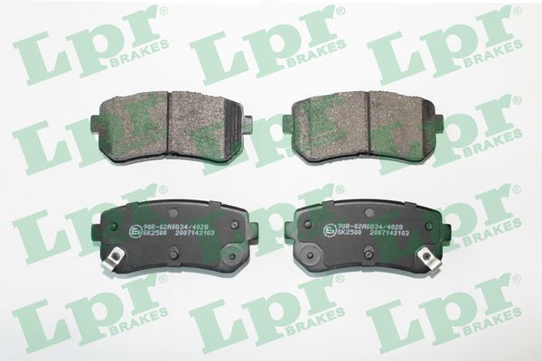 Brake Pad Set, disc brake LPR 05P2103