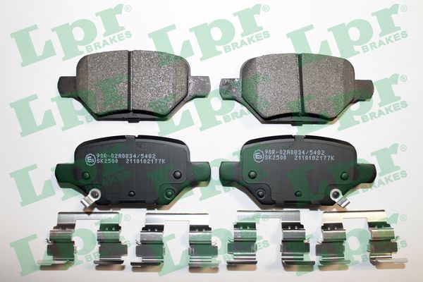 Brake Pad Set, disc brake LPR 05P2177K