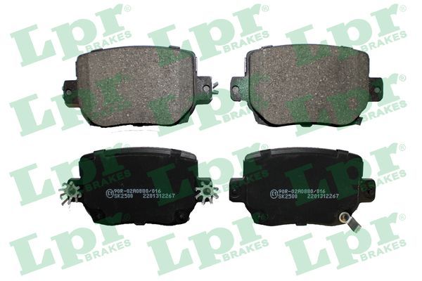 Brake Pad Set, disc brake LPR 05P2267