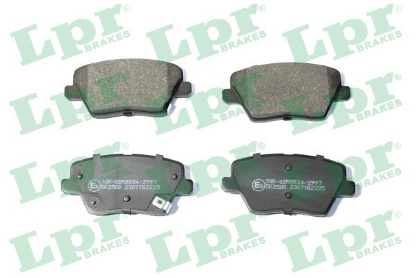 Brake Pad Set, disc brake LPR 05P2335