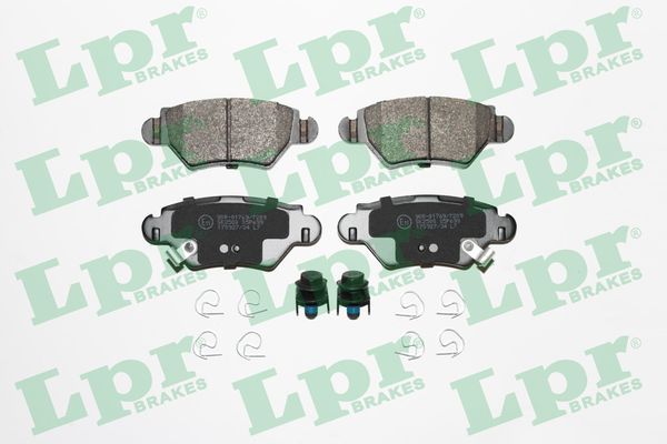 Brake Pad Set, disc brake LPR 05P699