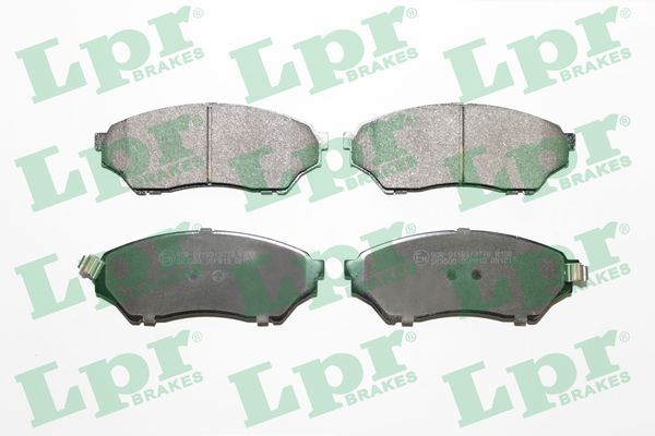 Stabdžių trinkelių rinkinys, diskinis stabdys LPR 05P819