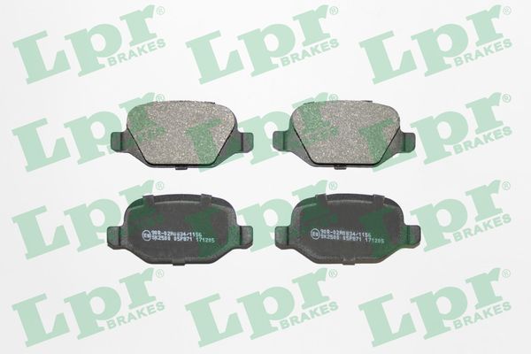 Brake Pad Set, disc brake LPR 05P871