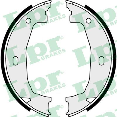 Brake Shoe Set, parking brake LPR 08100