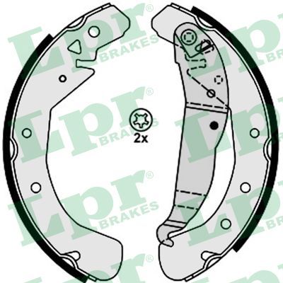 Brake Shoe Set LPR 08210