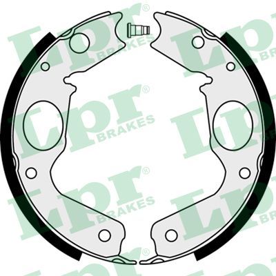 Brake Shoe Set, parking brake LPR 08350