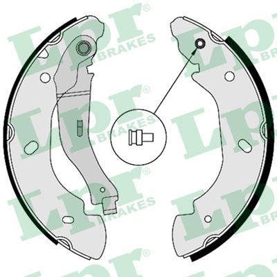 Brake Shoe Set LPR 08580