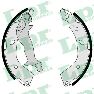 Brake Shoe Set LPR 08760