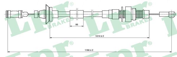 Accelerator Cable LPR C0005A