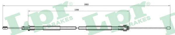 Trosas, stovėjimo stabdys LPR C0105B