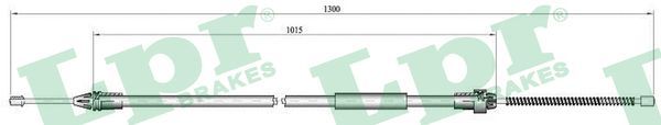 Trosas, stovėjimo stabdys LPR C0135B