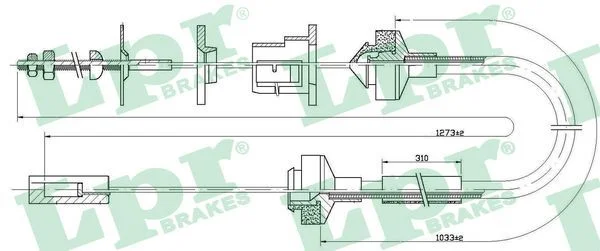 Sankabos trosas LPR C0145C