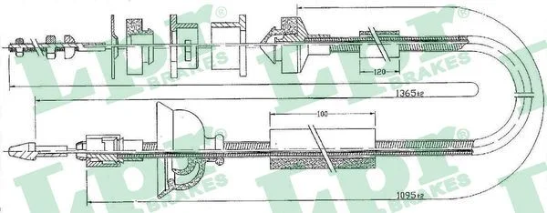Sankabos trosas LPR C0170C