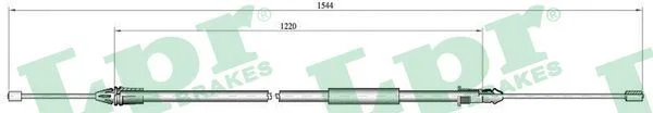 Trosas, stovėjimo stabdys LPR C0404B