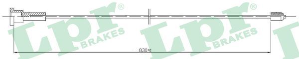 Cable Pull, parking brake LPR C0553B