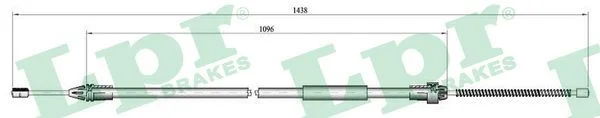 Trosas, stovėjimo stabdys LPR C0684B