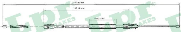 Trosas, stovėjimo stabdys LPR C0692B