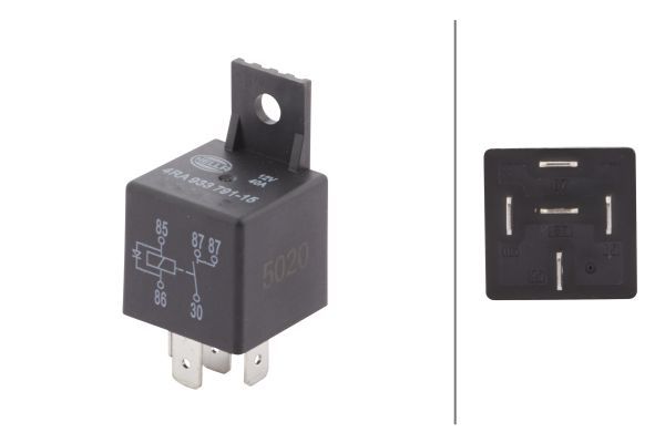 Relė, pagrindinė srovė HELLA 4RA 933 791-151