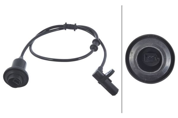 Датчик, кількість обертів колеса HELLA 6PU 010 039-831
