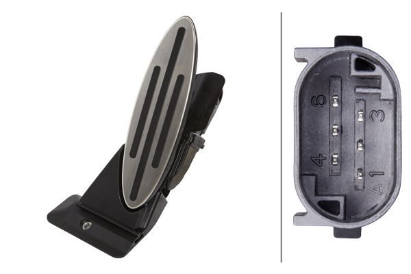 Sensor, accelerator pedal position HELLA 6PV 010 946-271