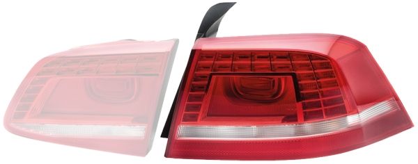 Tail Light Assembly HELLA 2SK 010 746-031