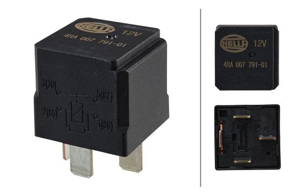 Реле, робочий струм HELLA 4RA 007 791-011