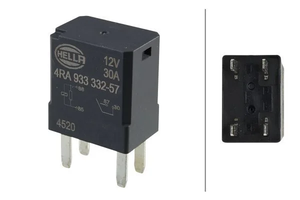 Relė, pagrindinė srovė HELLA 4RA 933 332-571