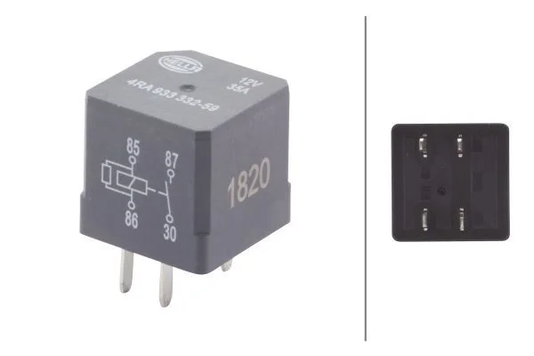 Реле, робочий струм HELLA 4RA 933 332-591